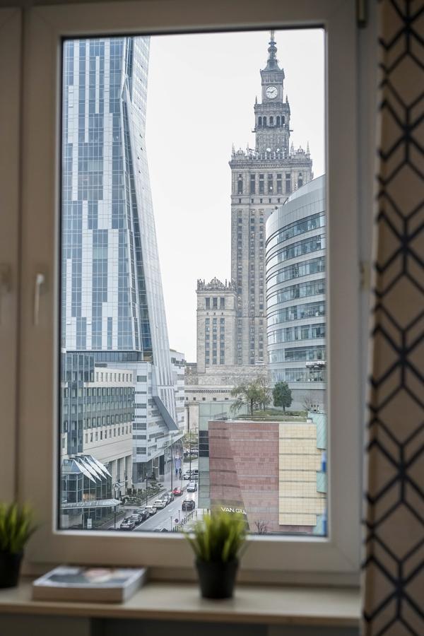 Gold Apartment Zlota - Palace Of Culture View- Netflix วอร์ซอ ภายนอก รูปภาพ