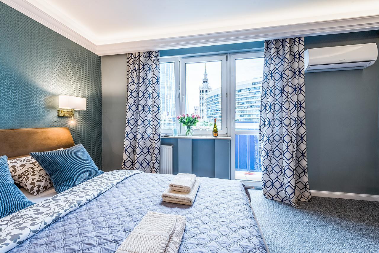 Gold Apartment Zlota - Palace Of Culture View- Netflix วอร์ซอ ภายนอก รูปภาพ
